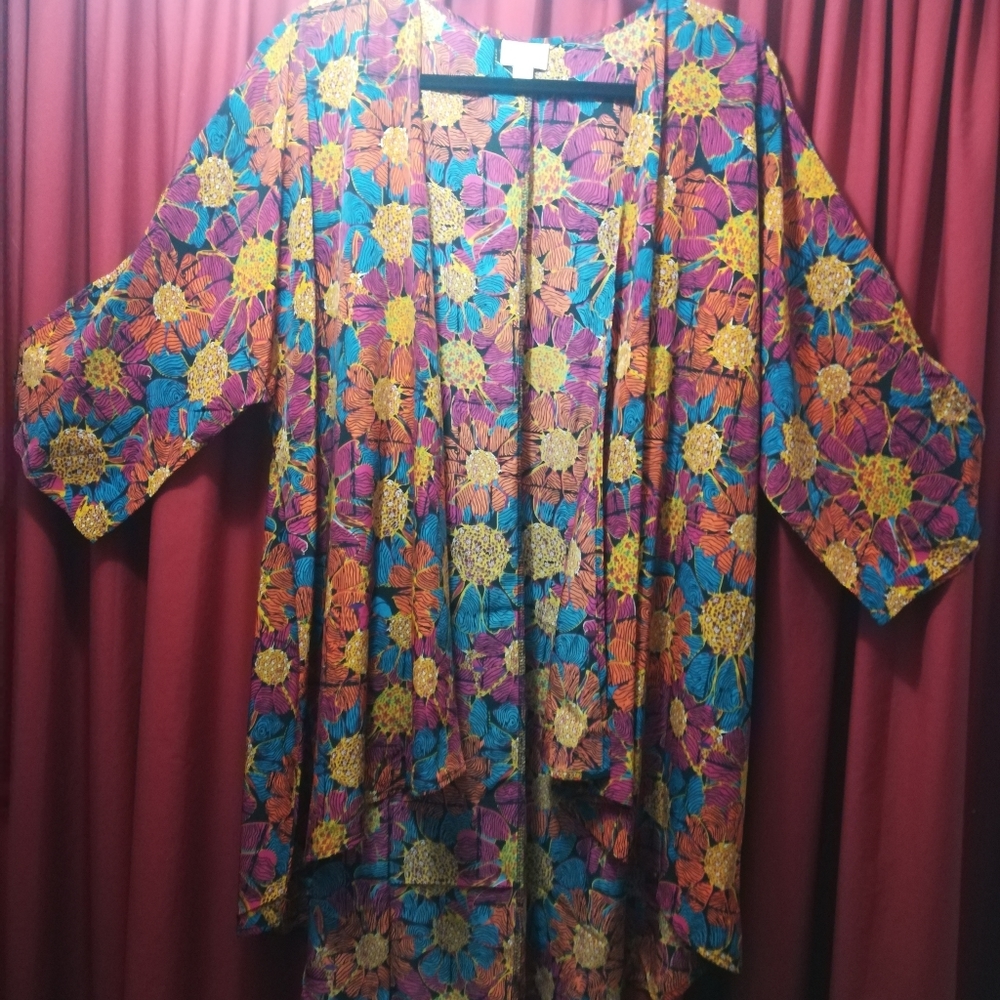 LuLaRoe Lindsay Kimono, Large, NWOT